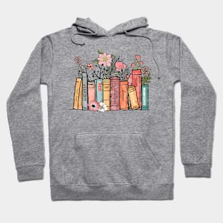 Albums As Books Trendy Aesthetic For Book Lovers Hoodie